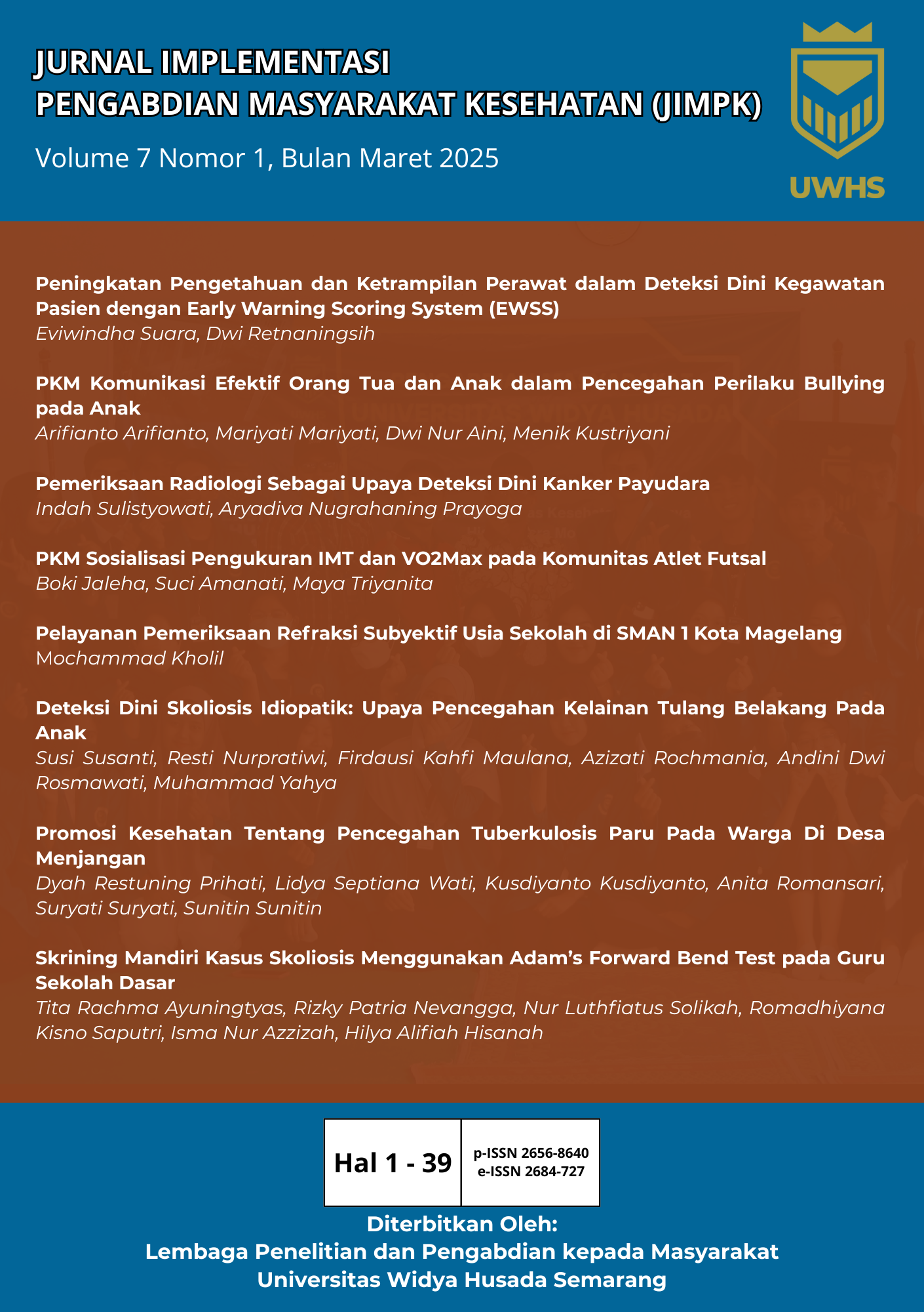 Cover Page